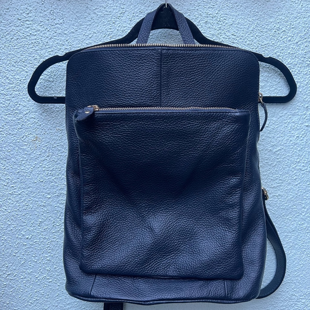 L.Credi Leather Backpack/Tote